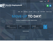 Tablet Screenshot of healthemployment.ca